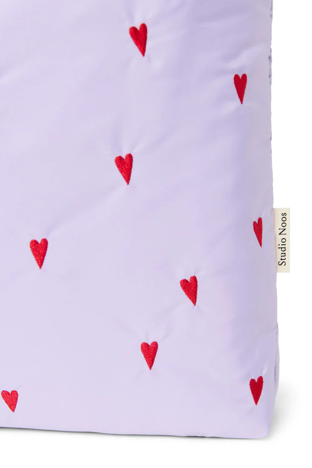 Braune Herzen Gepolsterte Mama Tasche