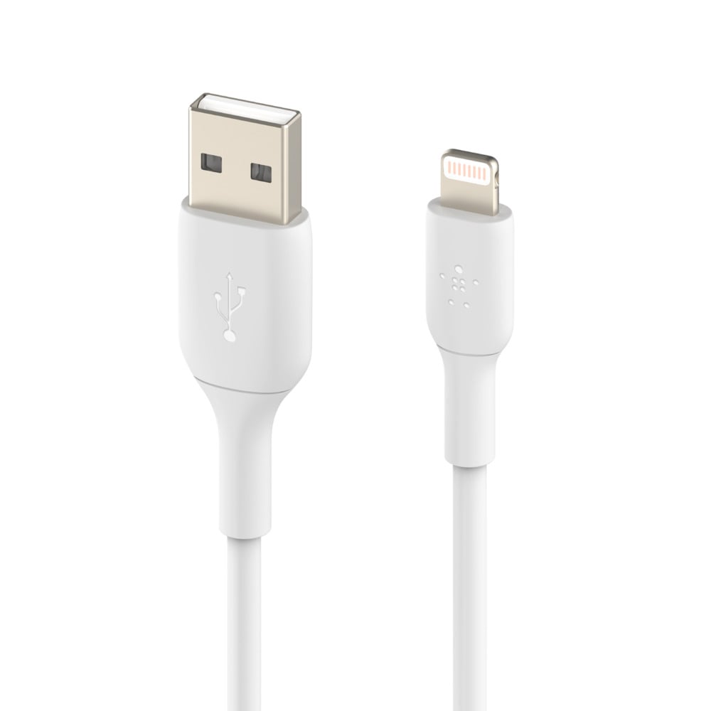 Belkin BOOST CHARGE 3.3 Foot White Lightning To USB-A Cable - CAA001BT1MWH - image 2