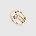 Stethoscope Ring - Gold