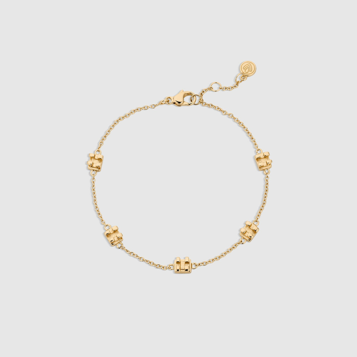 Orthodontic Braces Bracelet - Gold