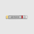 Lidocaine Enamel Pin - Silver