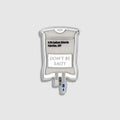 Don't Be Salty Enamel Pin - Silver
