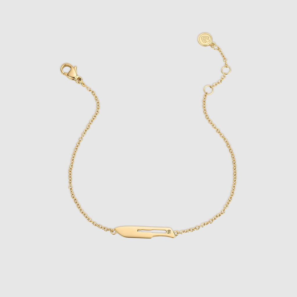 10 Blade Bracelet - Gold