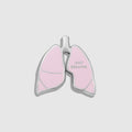 Just Breathe Enamel Pin - Fight Club Pink