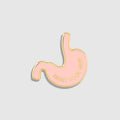 Trust Your Gut Enamel Pin - Fight Club Pink
