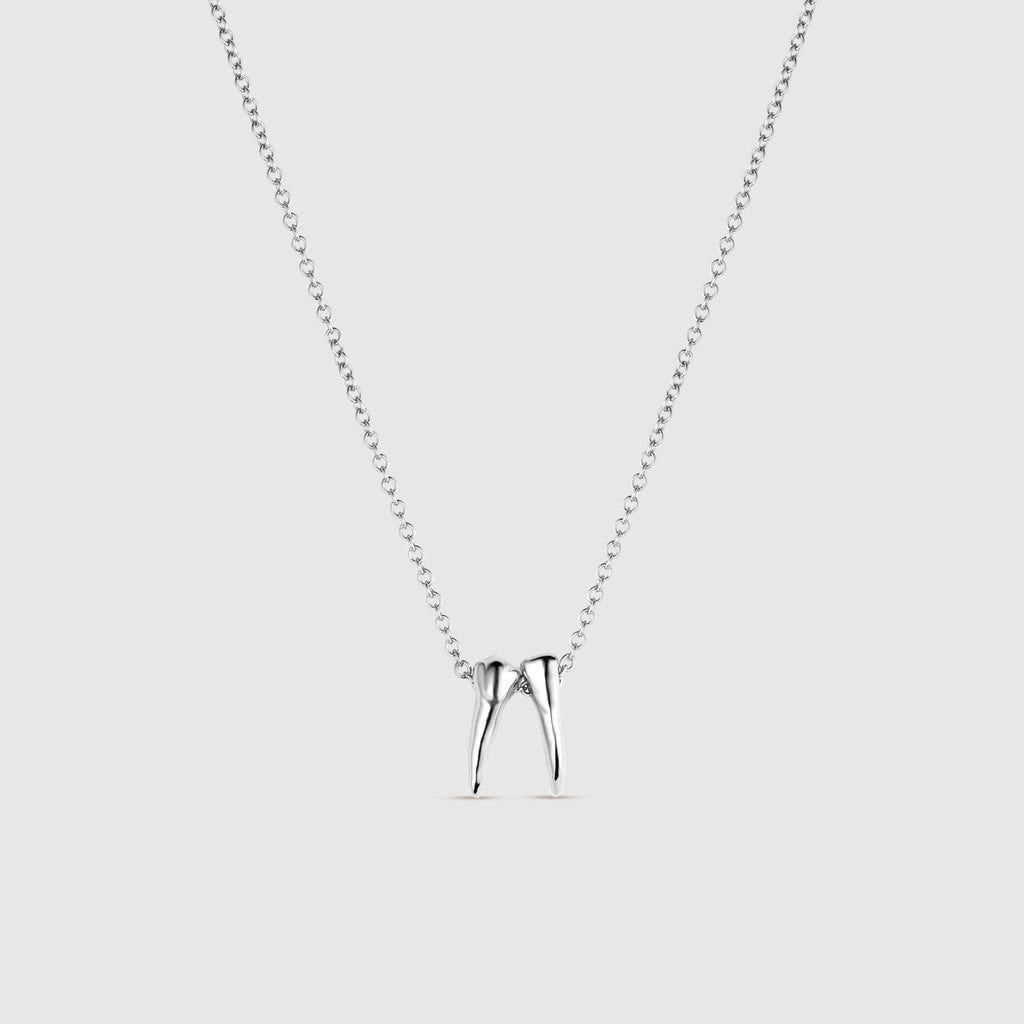2025 Graduation Year Necklace - Silver