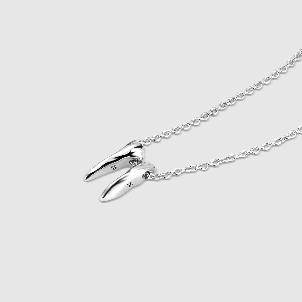 2026 Graduation Year Necklace - Silver