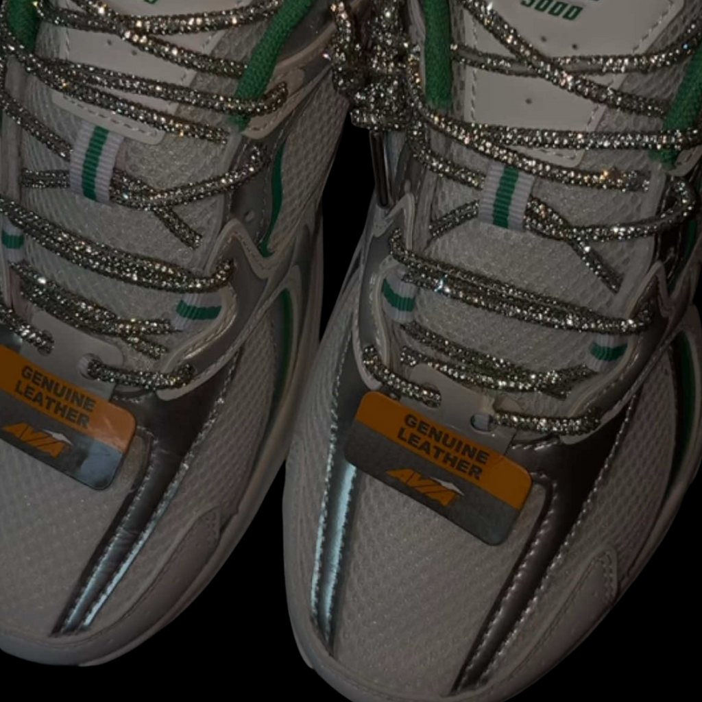 VYBES Rhinestone Shoelaces