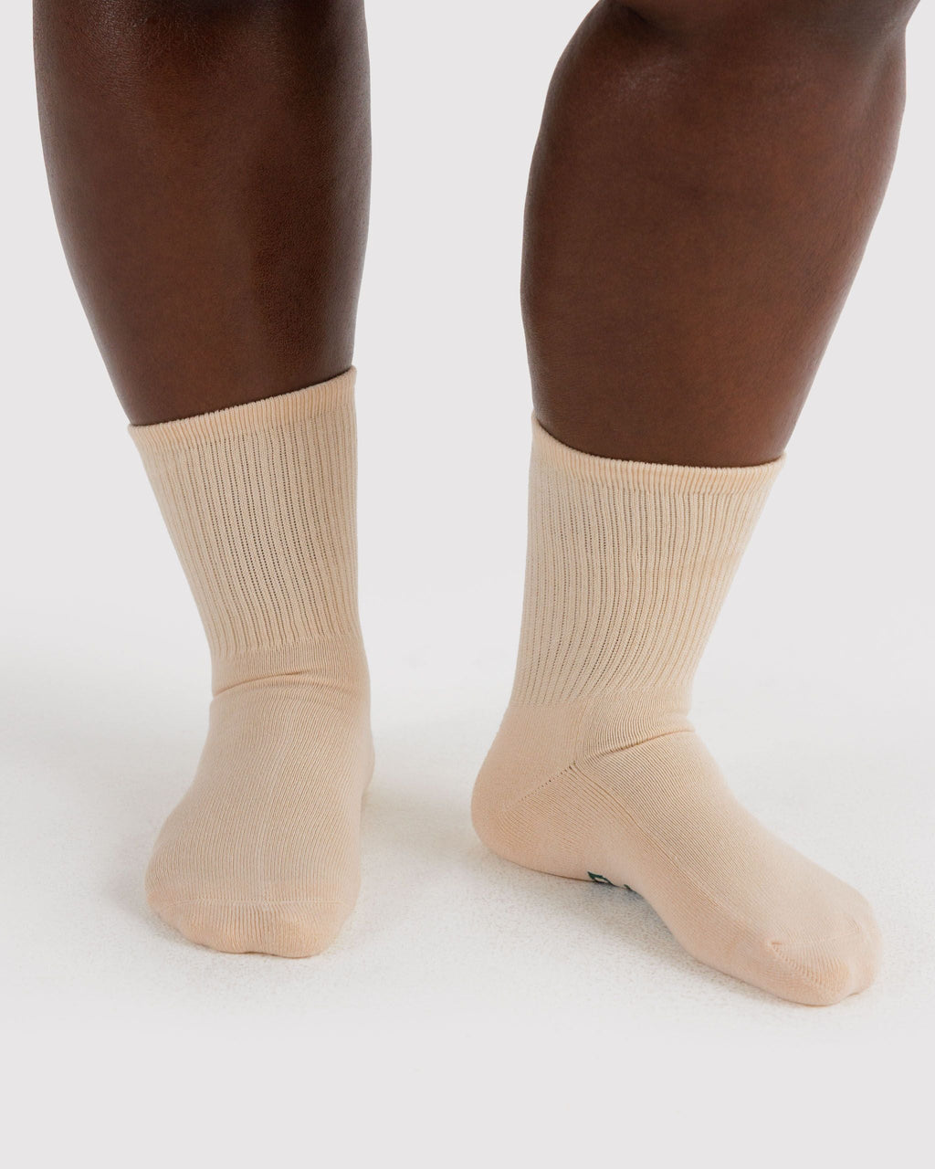 Ribbed Sock - Ecru - image 2