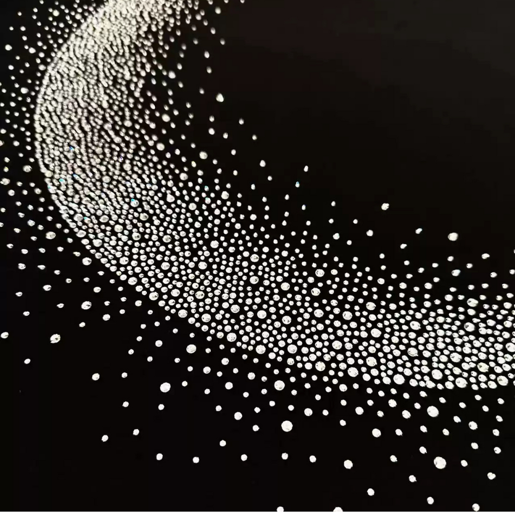 VYBES Rhinestone Moon Tee