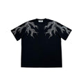 VYBES Rhinestone Lightning Tee