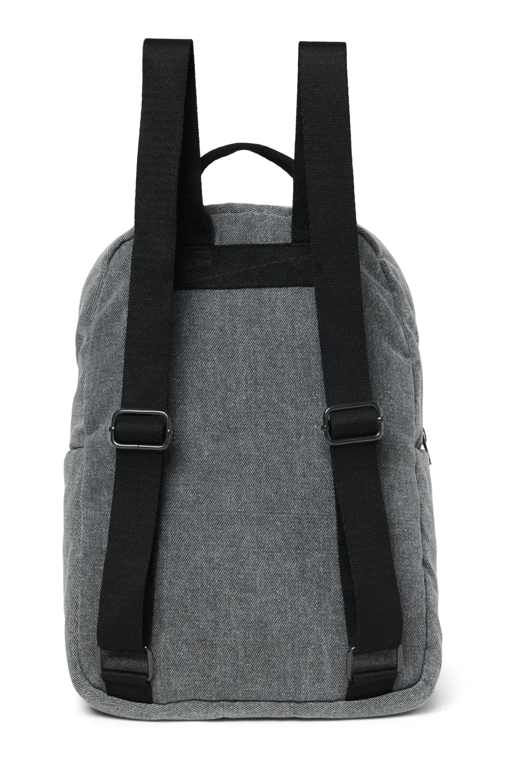Grauer Jeans-Midi-Rucksack