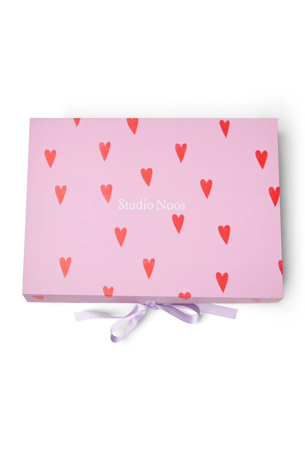 Beige Harten Inbakerdoek Cadeauset