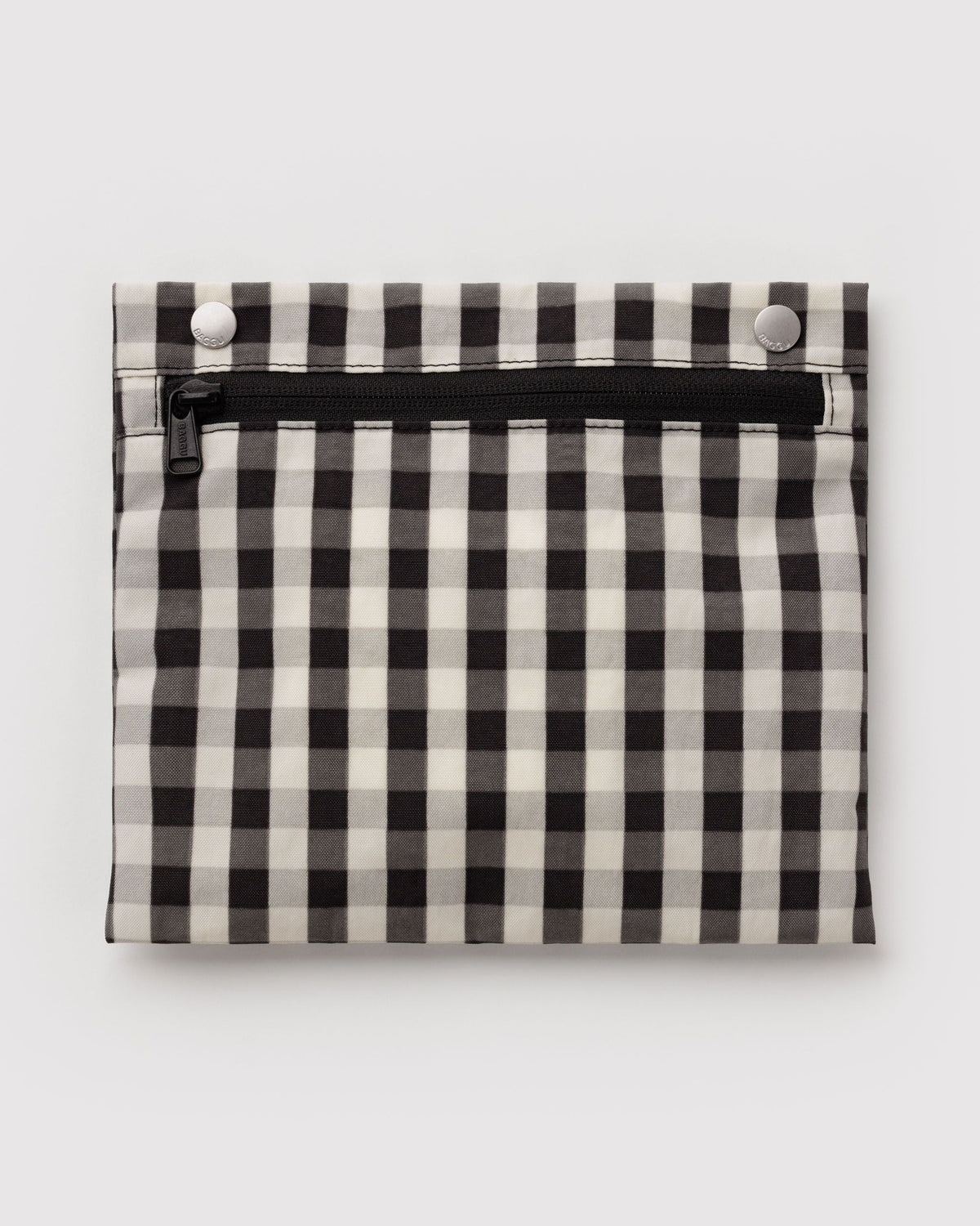Everyday Cloud Bag - Black and Cream Gingham - image 4