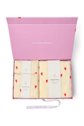 Beige Harten Inbakerdoek Cadeauset