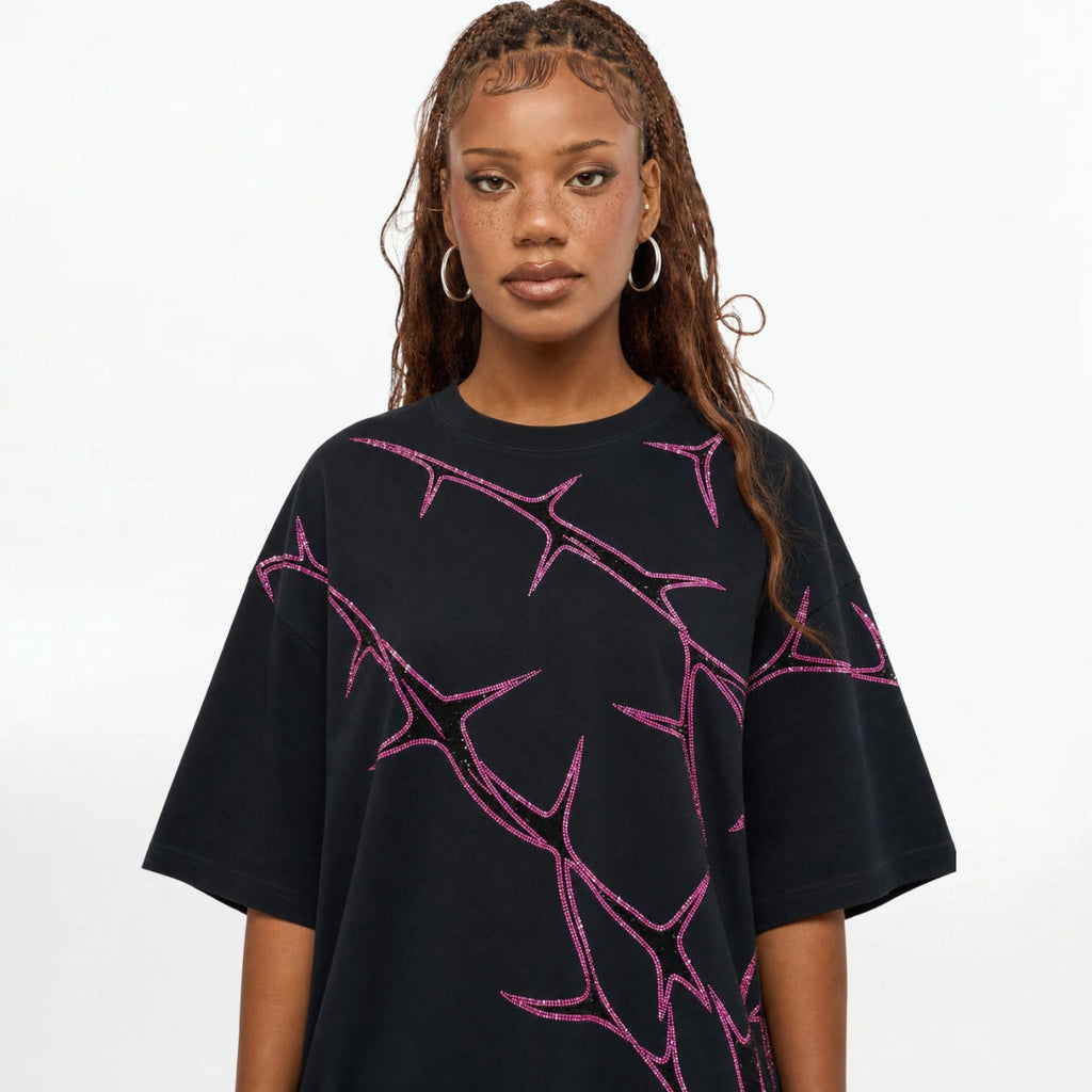 VYBES Pink Claw Tee
