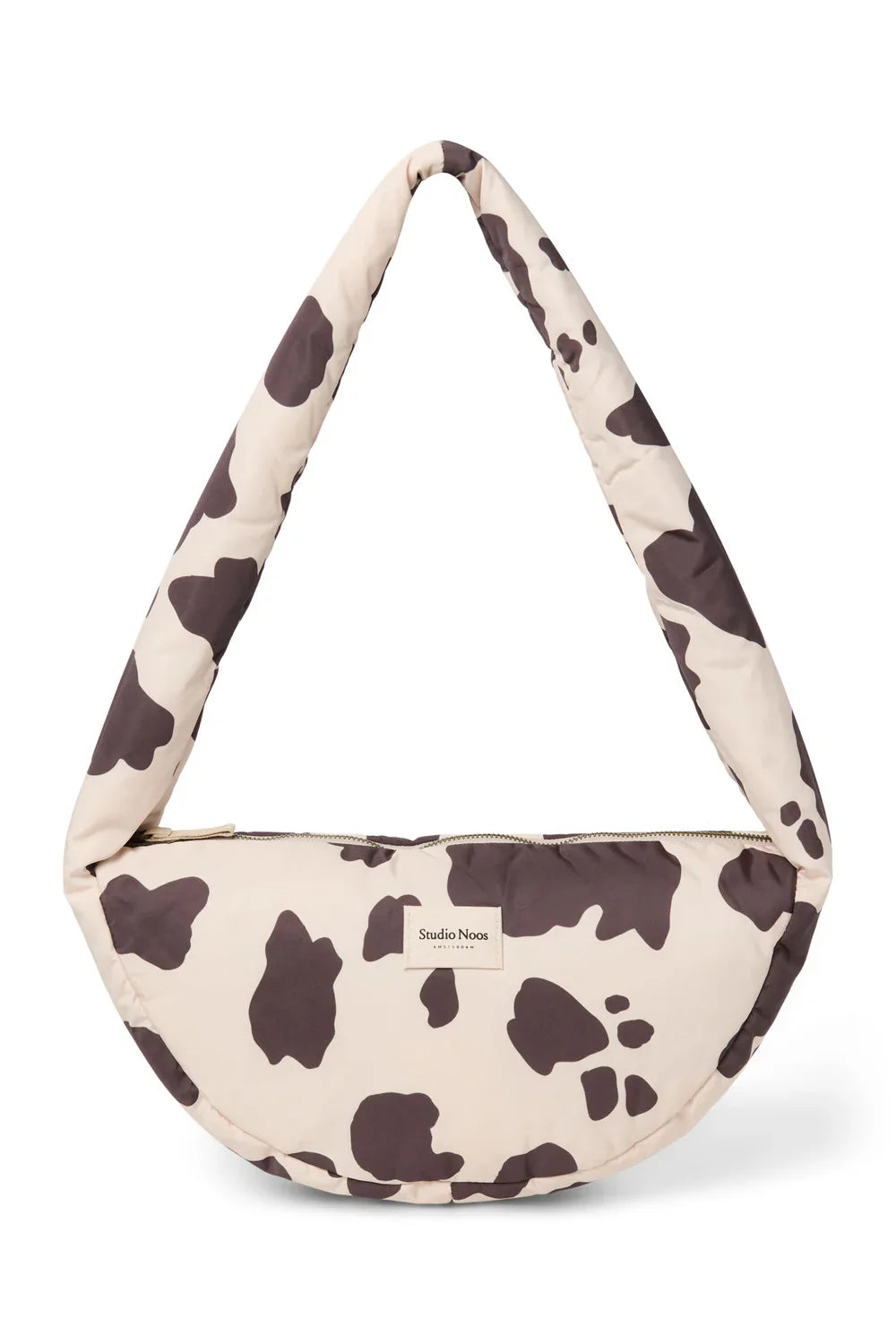 Holy Cow Puffy Mini Cross Body Bag - Bruinachtig