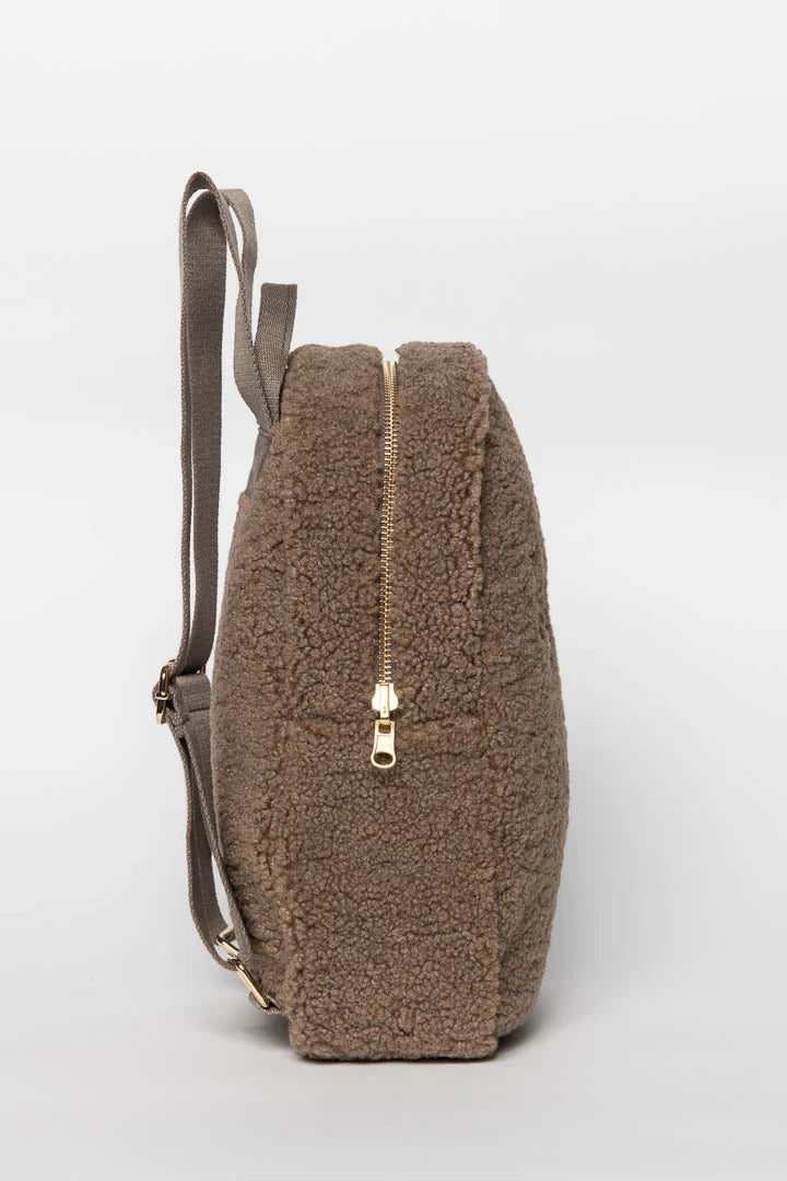 Ecru Hearts Teddy Mini Backpack