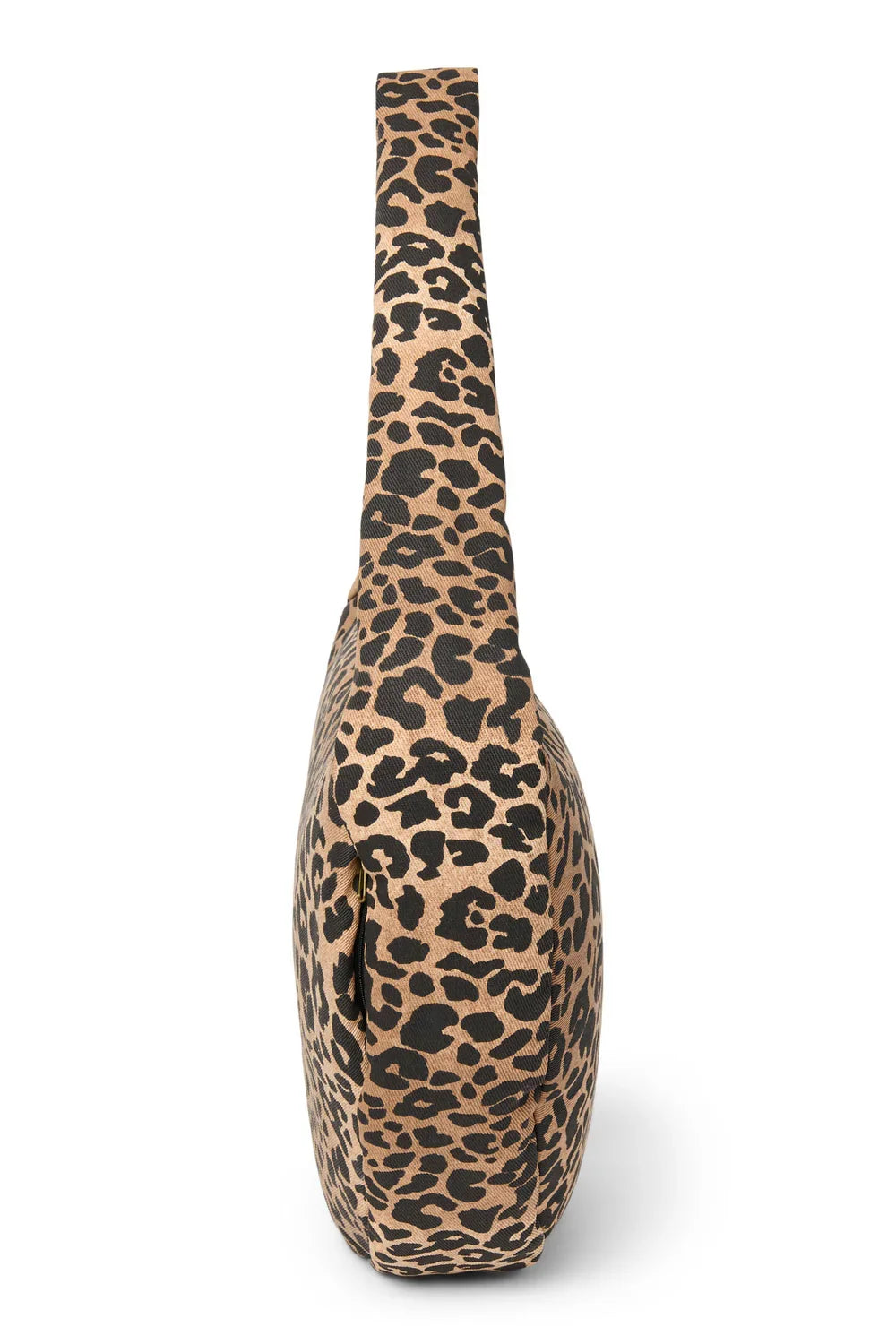 Braune Leopard Baumwoll Umhängetasche