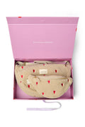 Ecru Harten Bijpassende Teddy Cadeauset
