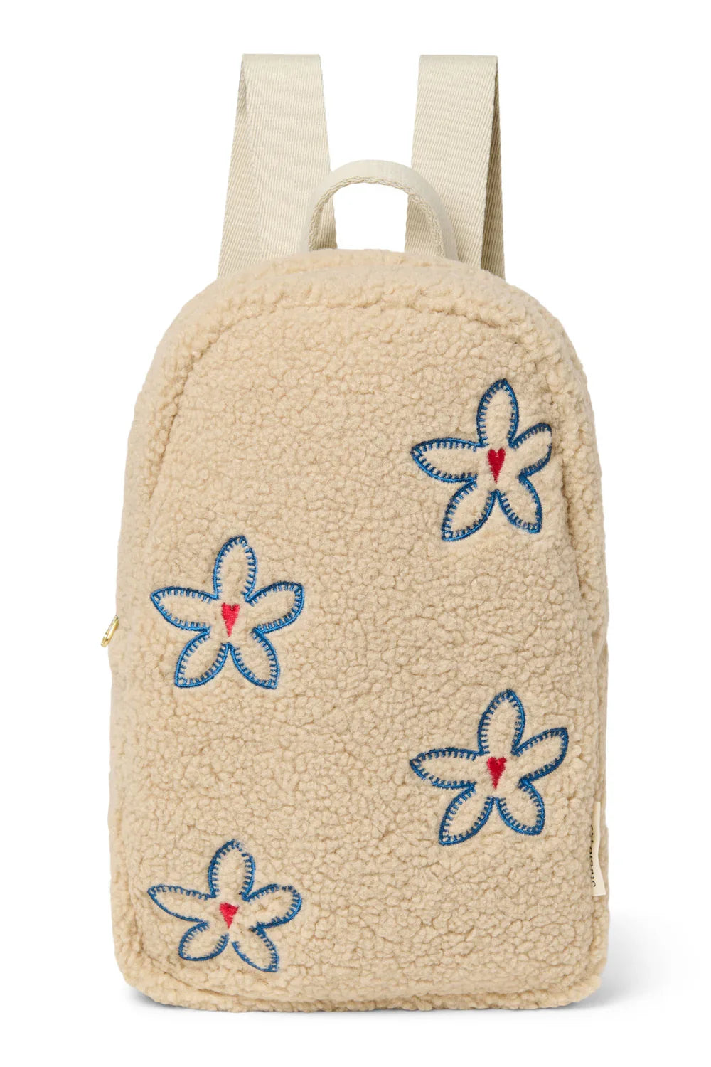 Ecru Blumen Herz Teddy Mini-Rucksack
