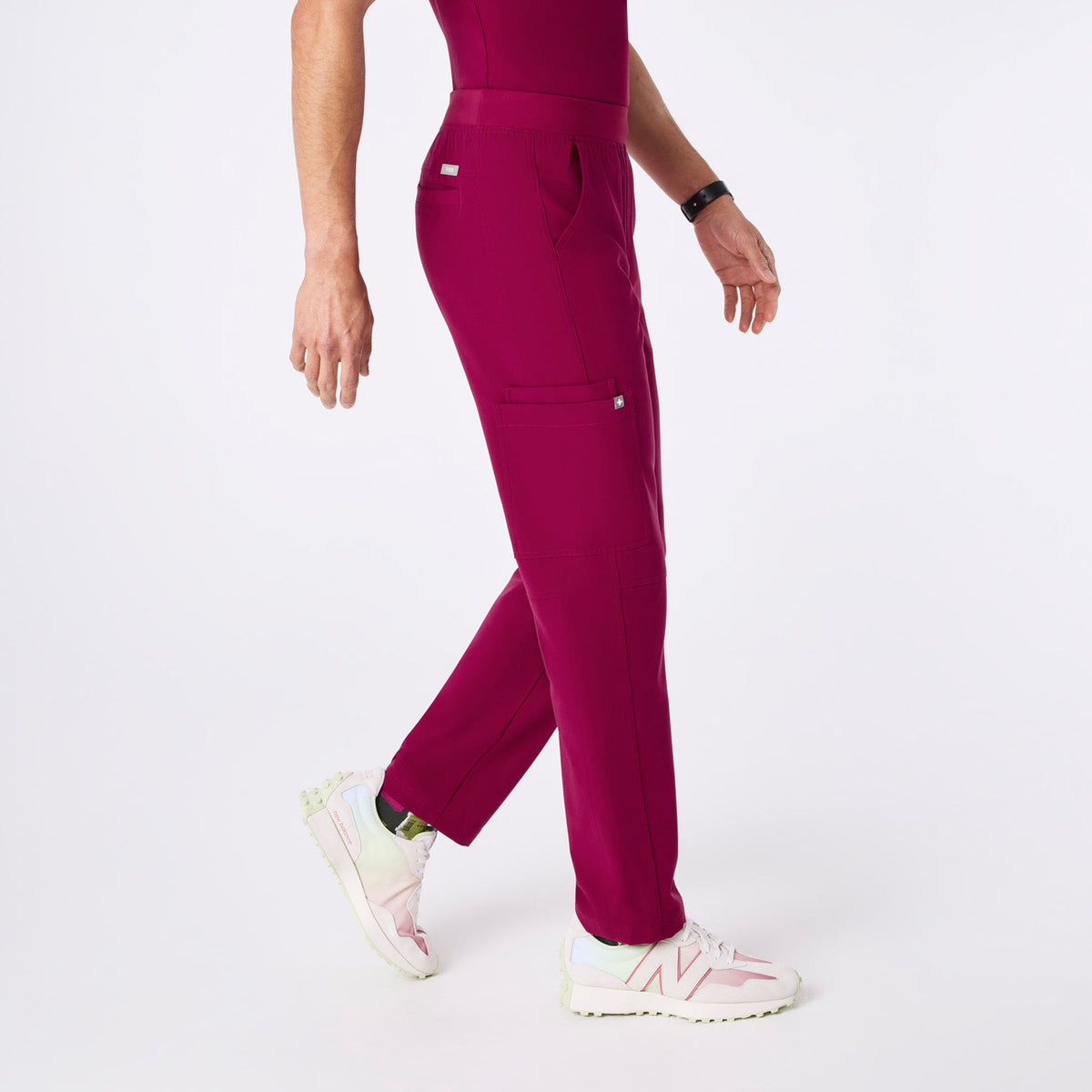 Axim Straight-Leg Scrub Pant™ - Dark Magenta