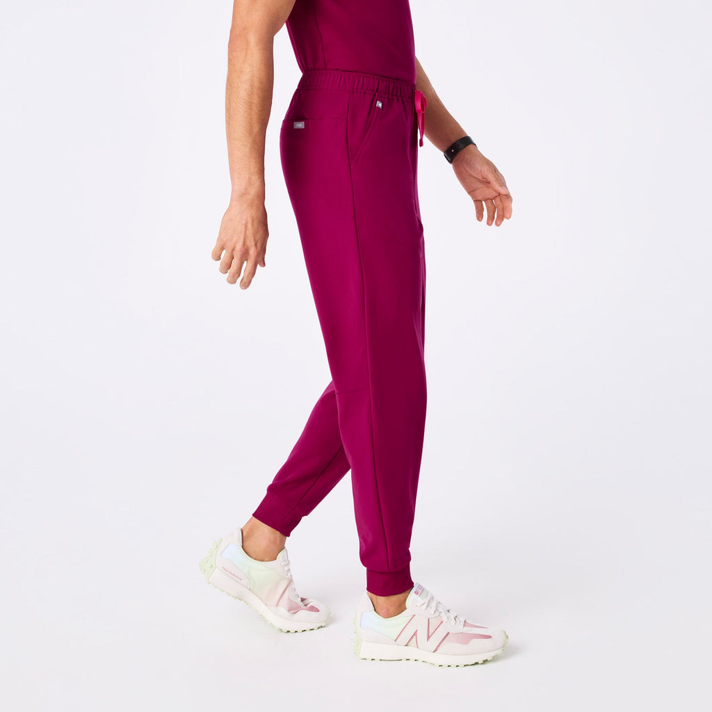 Tansen Jogger Scrub Pant™ - Dark Magenta
