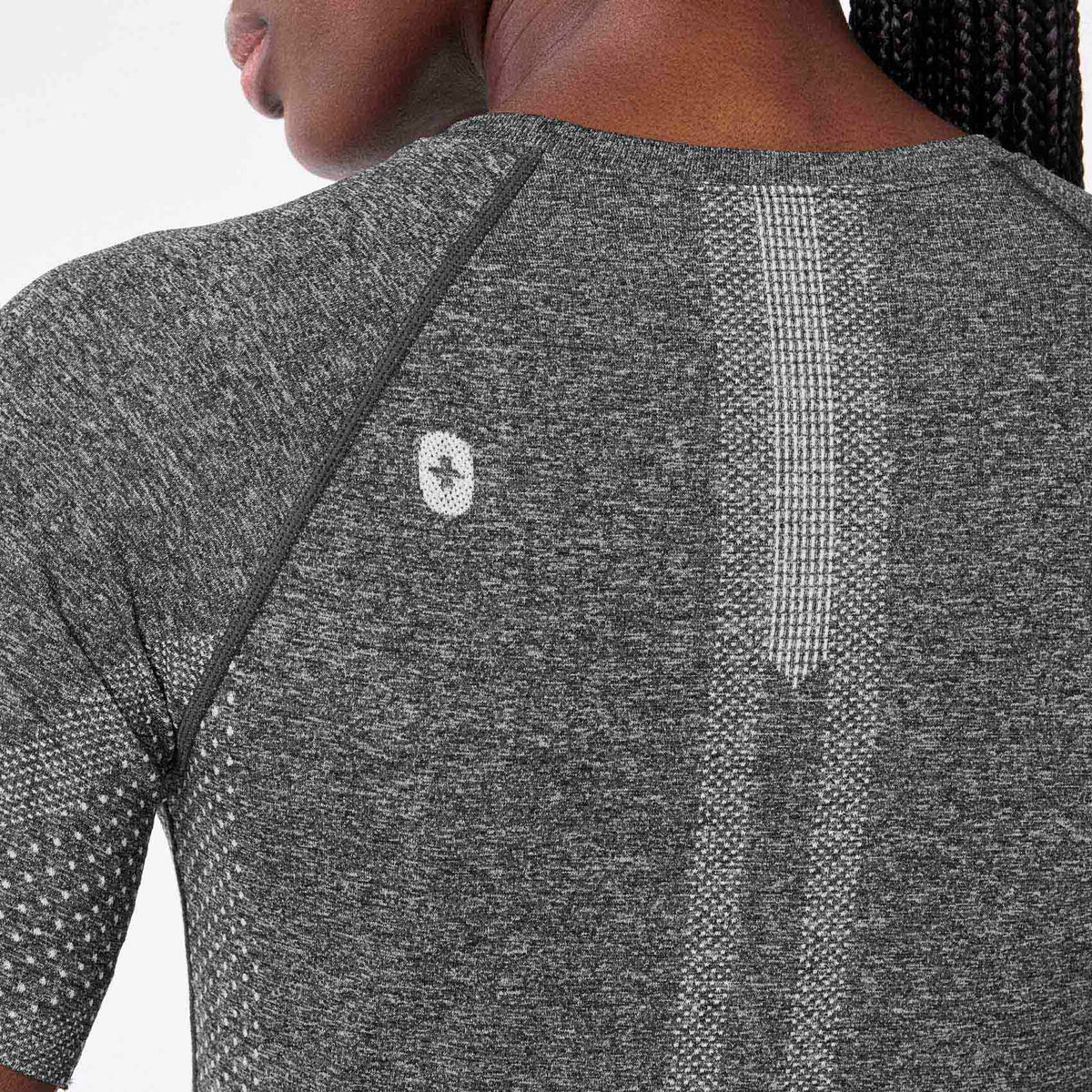 Salta Seamless Short-Sleeve Underscrub - Graphite