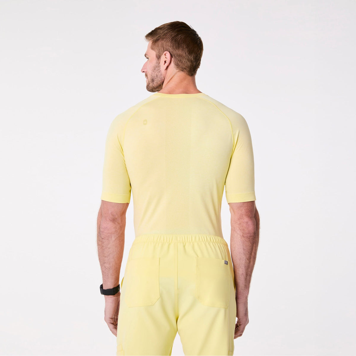 Makato Seamless Short-Sleeve Underscrub - Sunlight