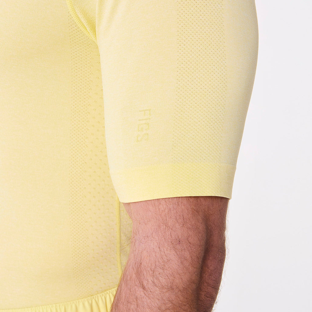 Makato Seamless Short-Sleeve Underscrub - Sunlight