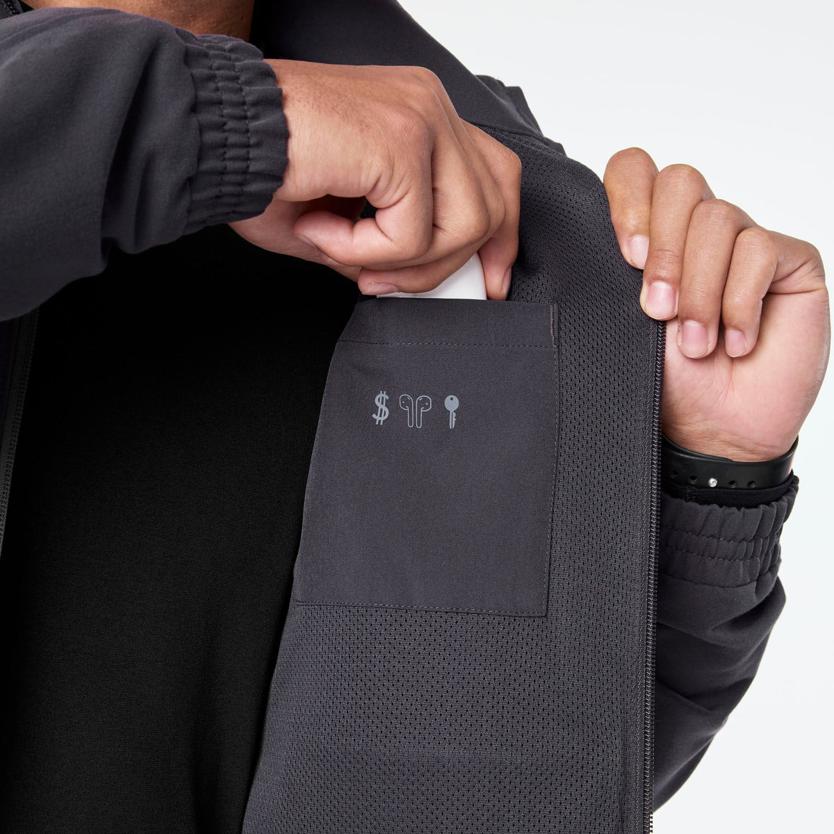 Cobaki Scrub Jacket - Charcoal
