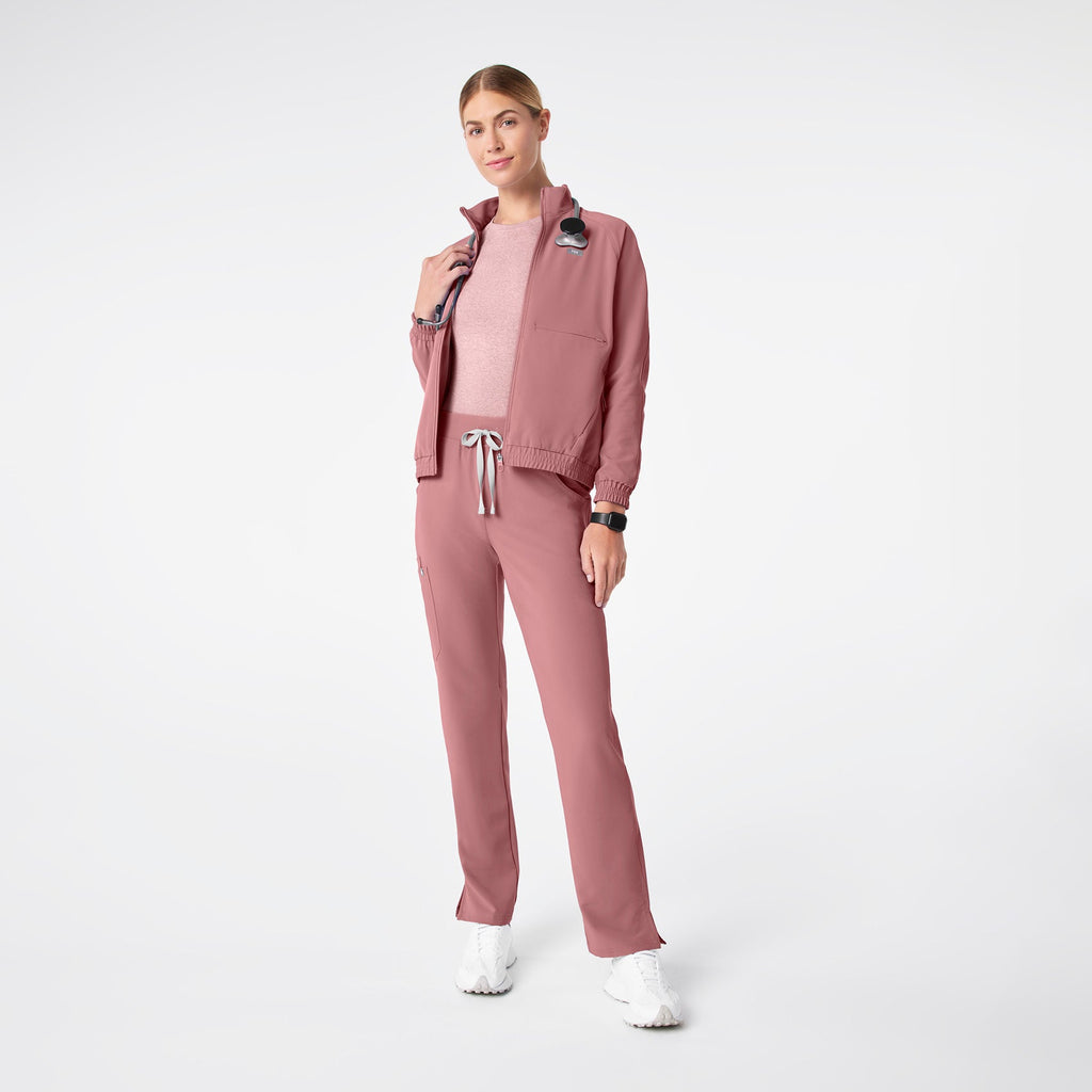 Sydney Scrub Jacket - Mauve