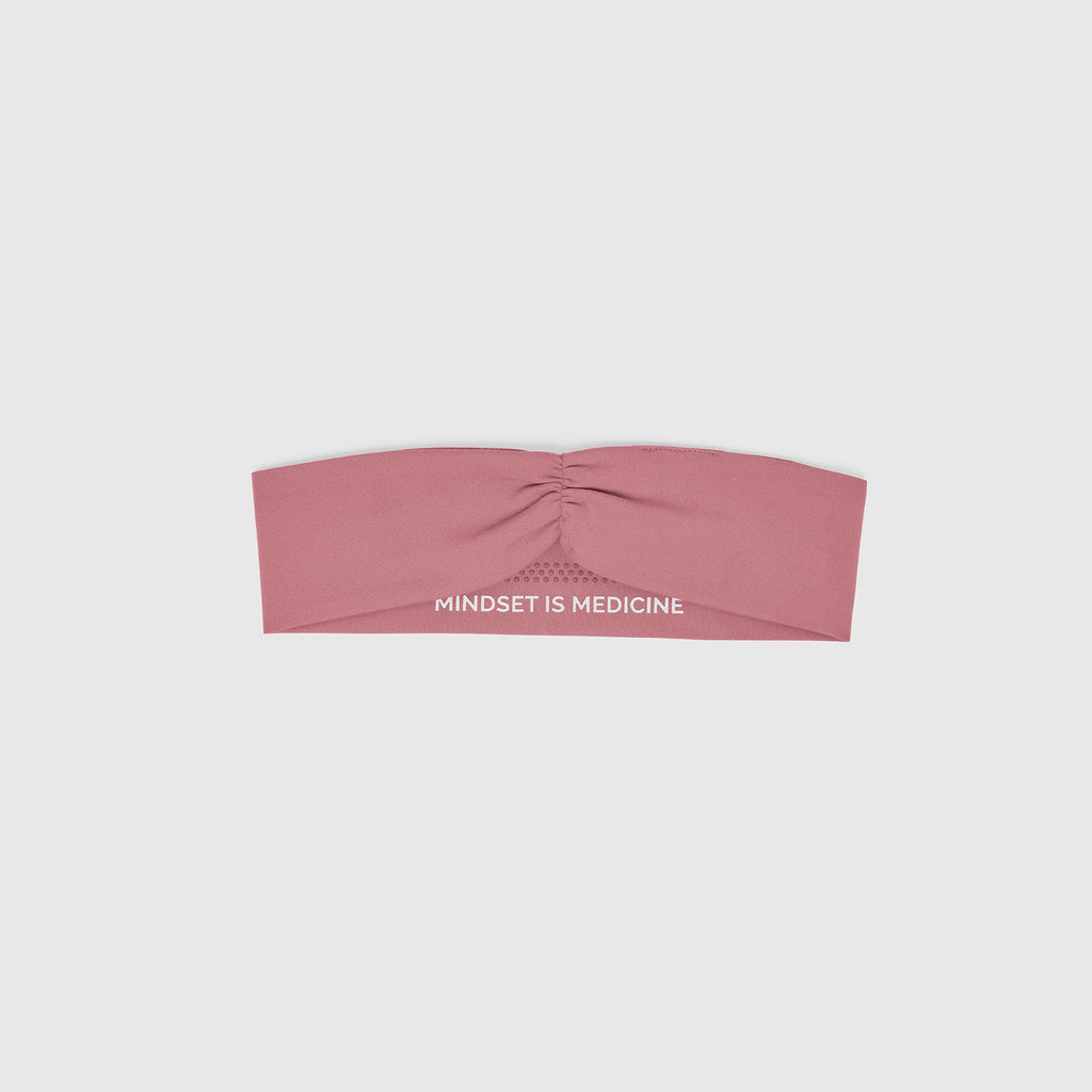 FIGS Cinched Headband - Mauve