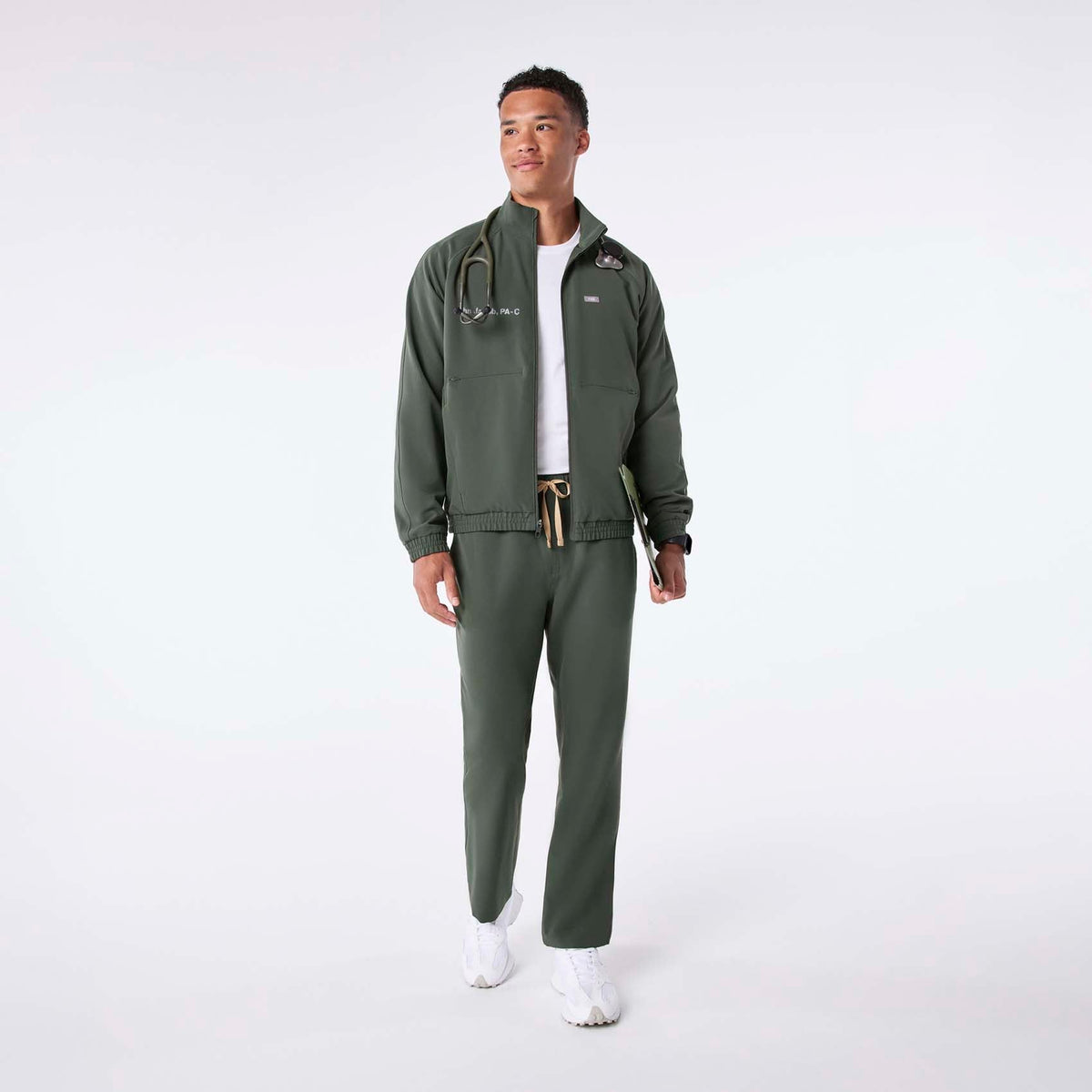Cobaki Scrub Jacket - Moss