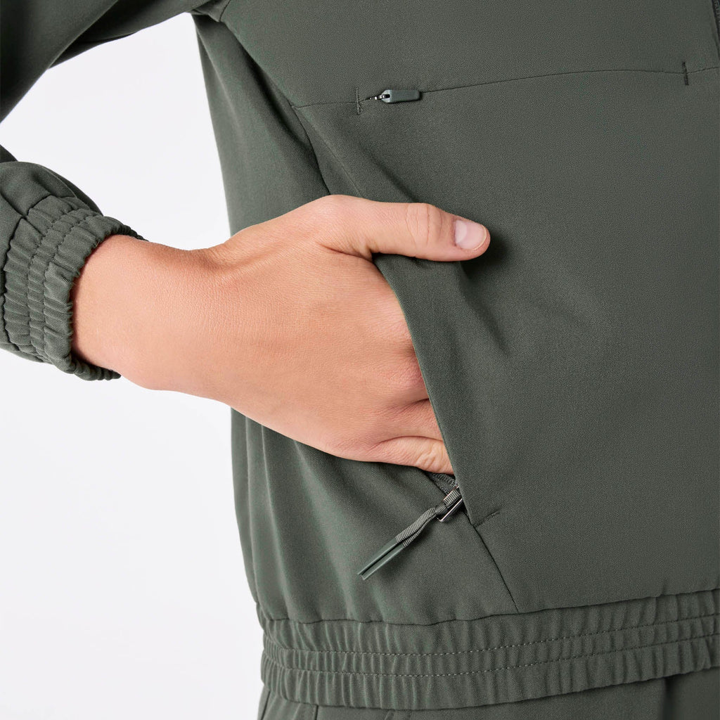 Sydney Scrub Jacket - Moss
