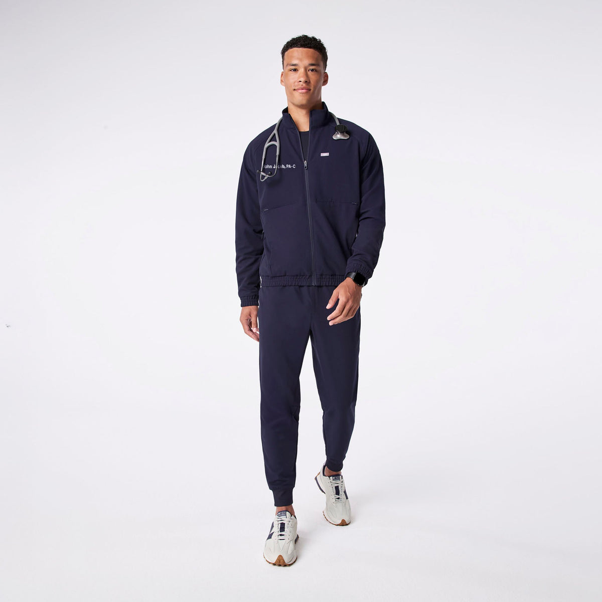Cobaki Scrub Jacket - Navy