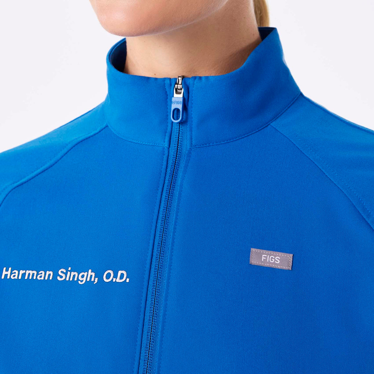 Sydney Scrub Jacket - Royal Blue