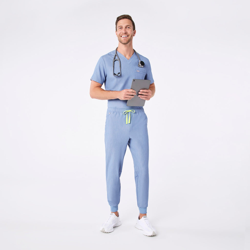 Tansen Jogger Scrub Pant™ - Heather Indigo