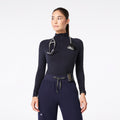 Salta ¼ Zip Long-Sleeve Underscrub - Navy