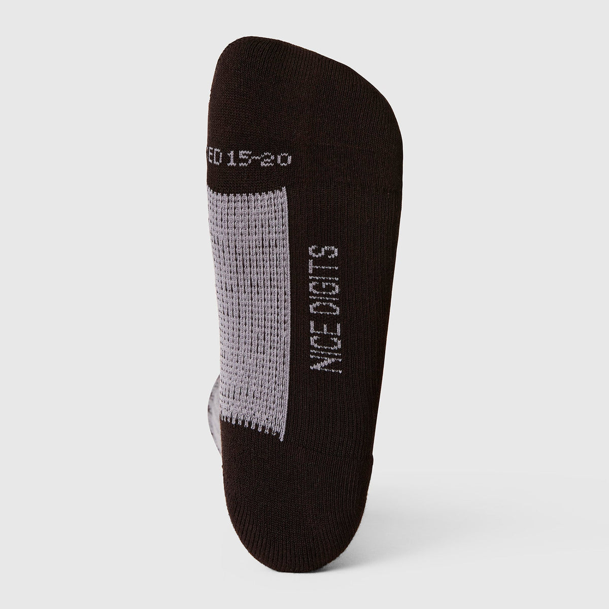 FIGS | ArchTek® Crew Compression Socks 15-20 mmHg - Two Tone/Black