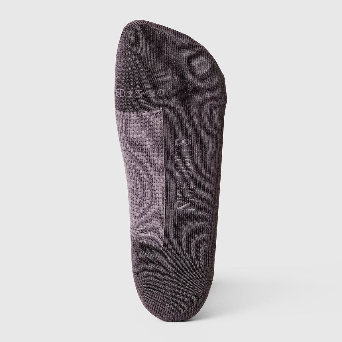 FIGS | ArchTek® Crew Compression Socks 15-20 mmHg - Two Tone/Charcoal