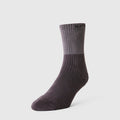 FIGS | ArchTek® Crew Compression Socks 15-20 mmHg - Two Tone/Charcoal