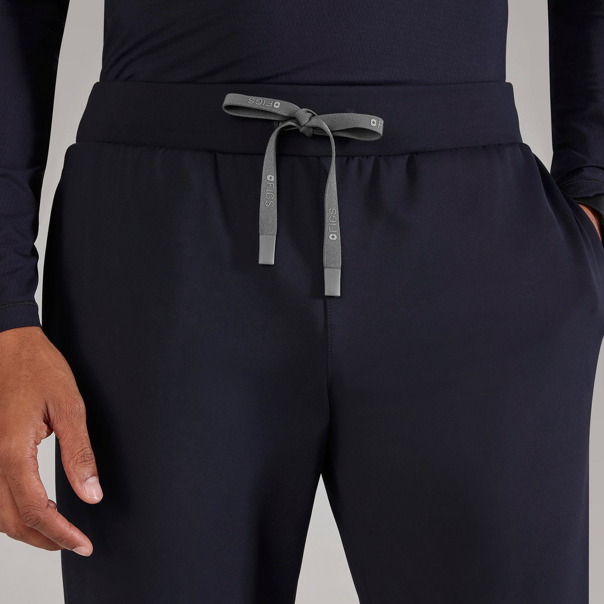 Forster Slim Jogger Scrub Pant - Navy