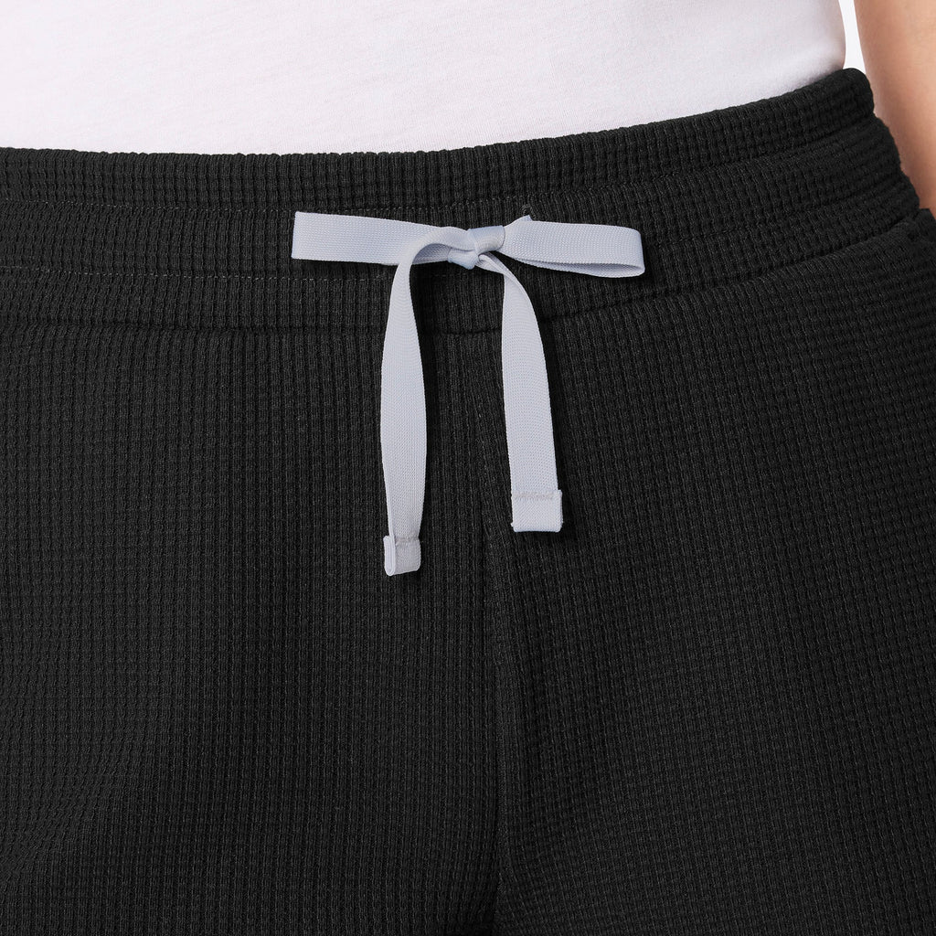 Off-Shift Waffle Shorts™ - Black