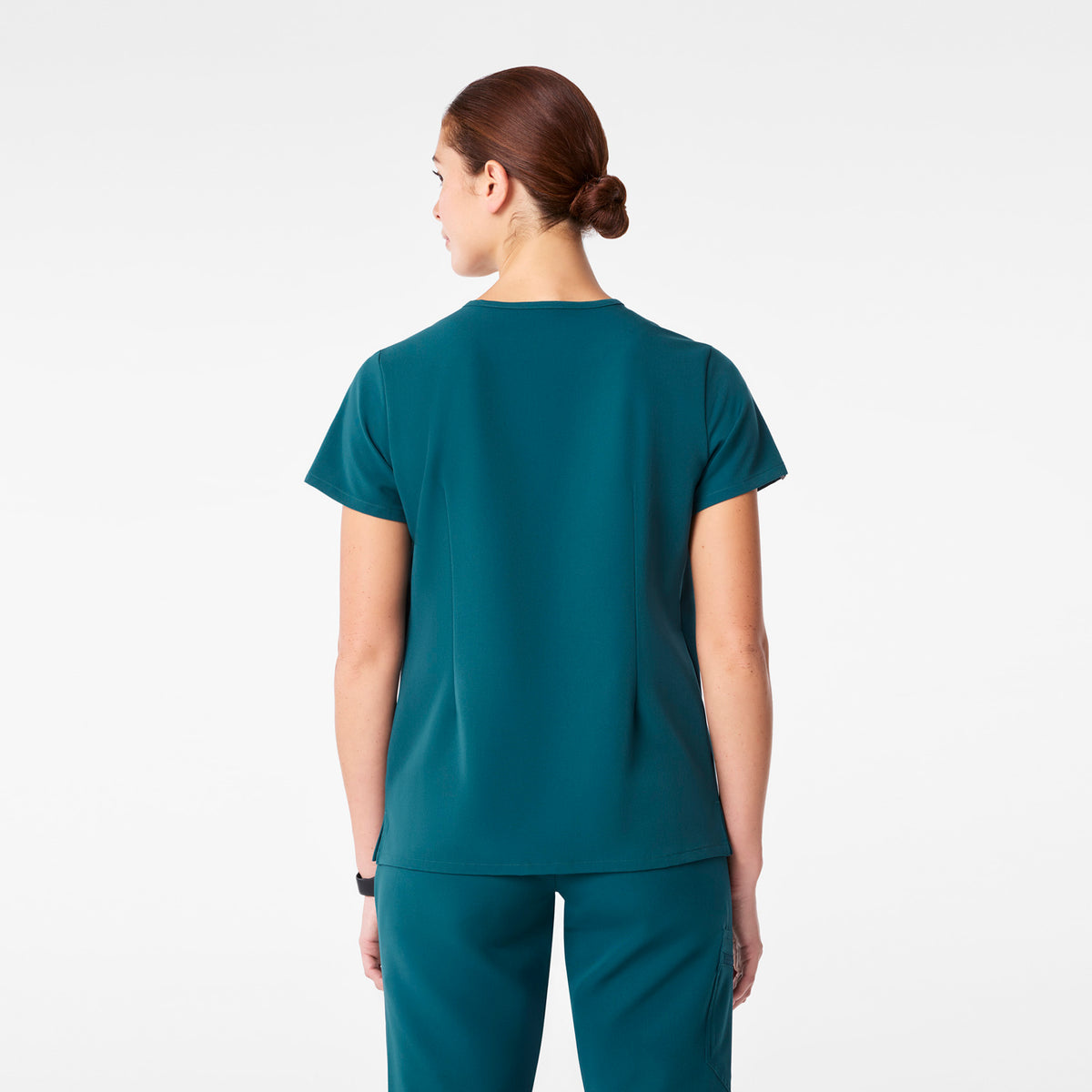 Catarina Scrub Top™ - Caribbean Blue