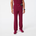 Pisco Straight-Leg Scrub Pant™ - Deep Cranberry