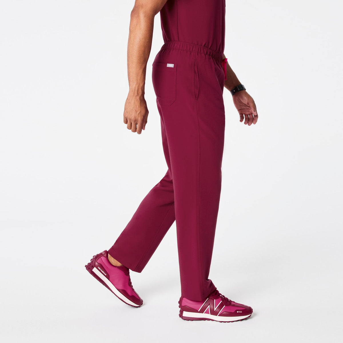 Pisco Straight-Leg Scrub Pant™ - Deep Cranberry