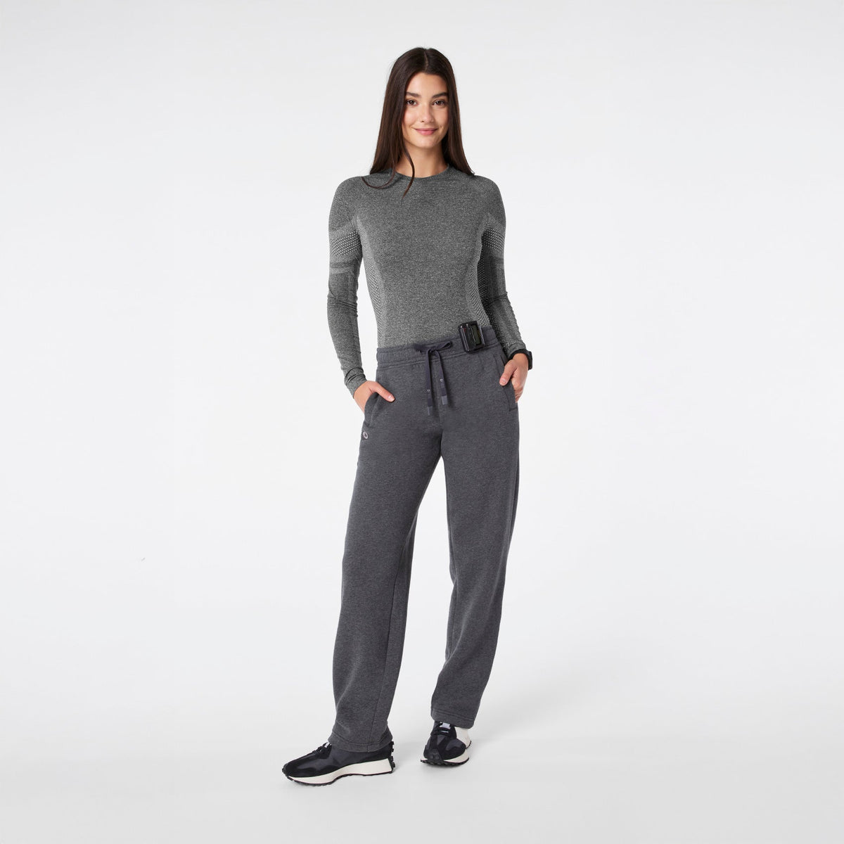 Off-Shift Straight-Leg Sweatpants™ - Charcoal Heather Grey