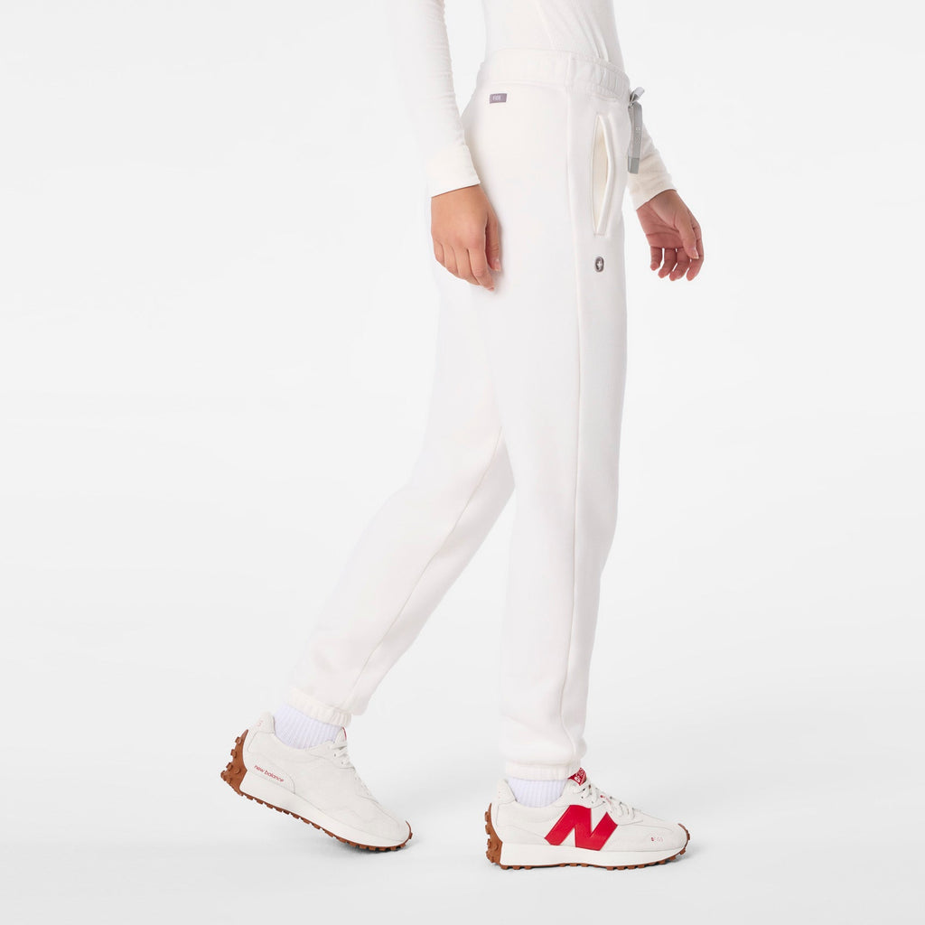 Off-Shift Relaxed Jogger Sweatpants™ - Off White