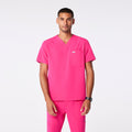 Leon Scrub Top™ - Shocking Pink